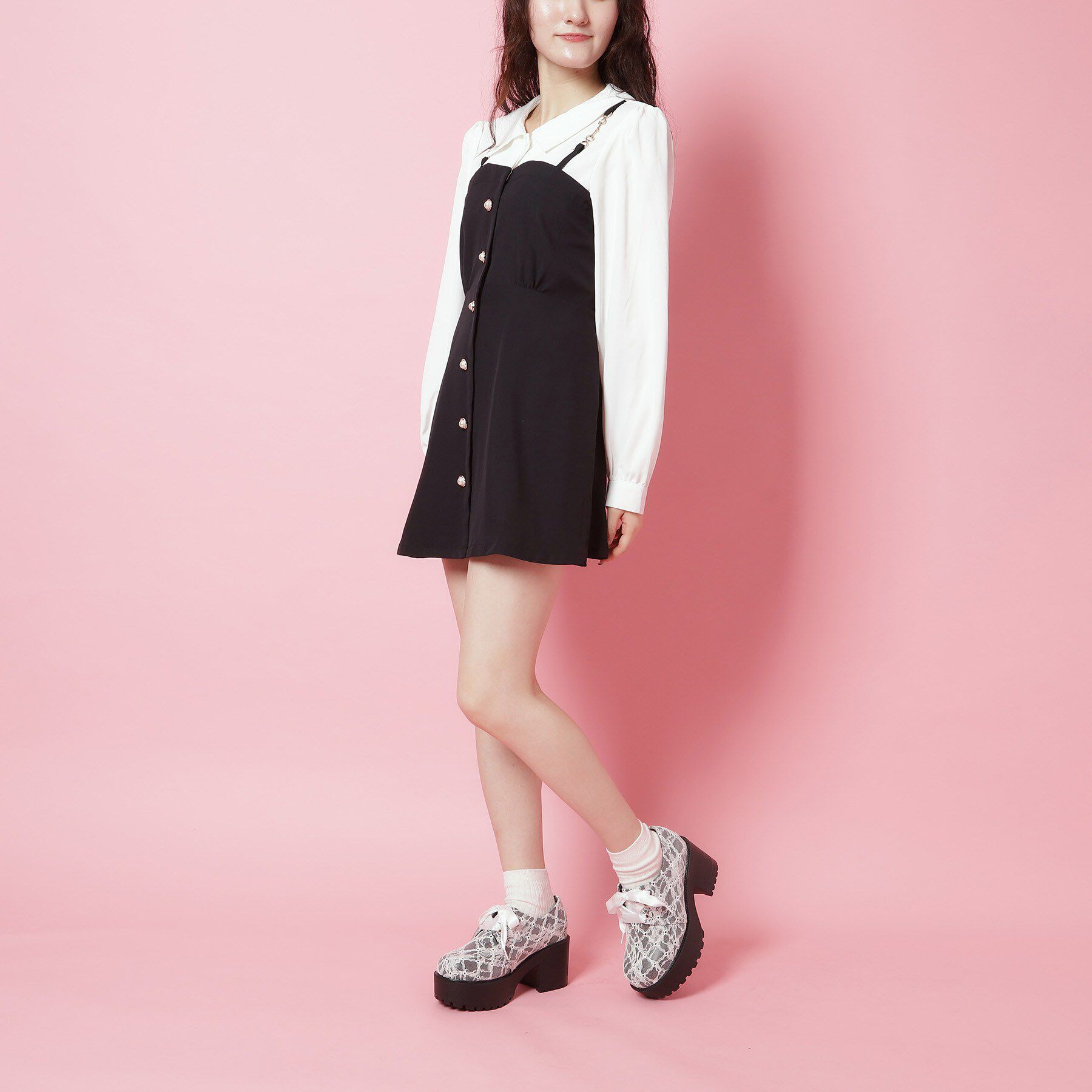 csT&P「厚底レースアップシューズ」|パンプス|