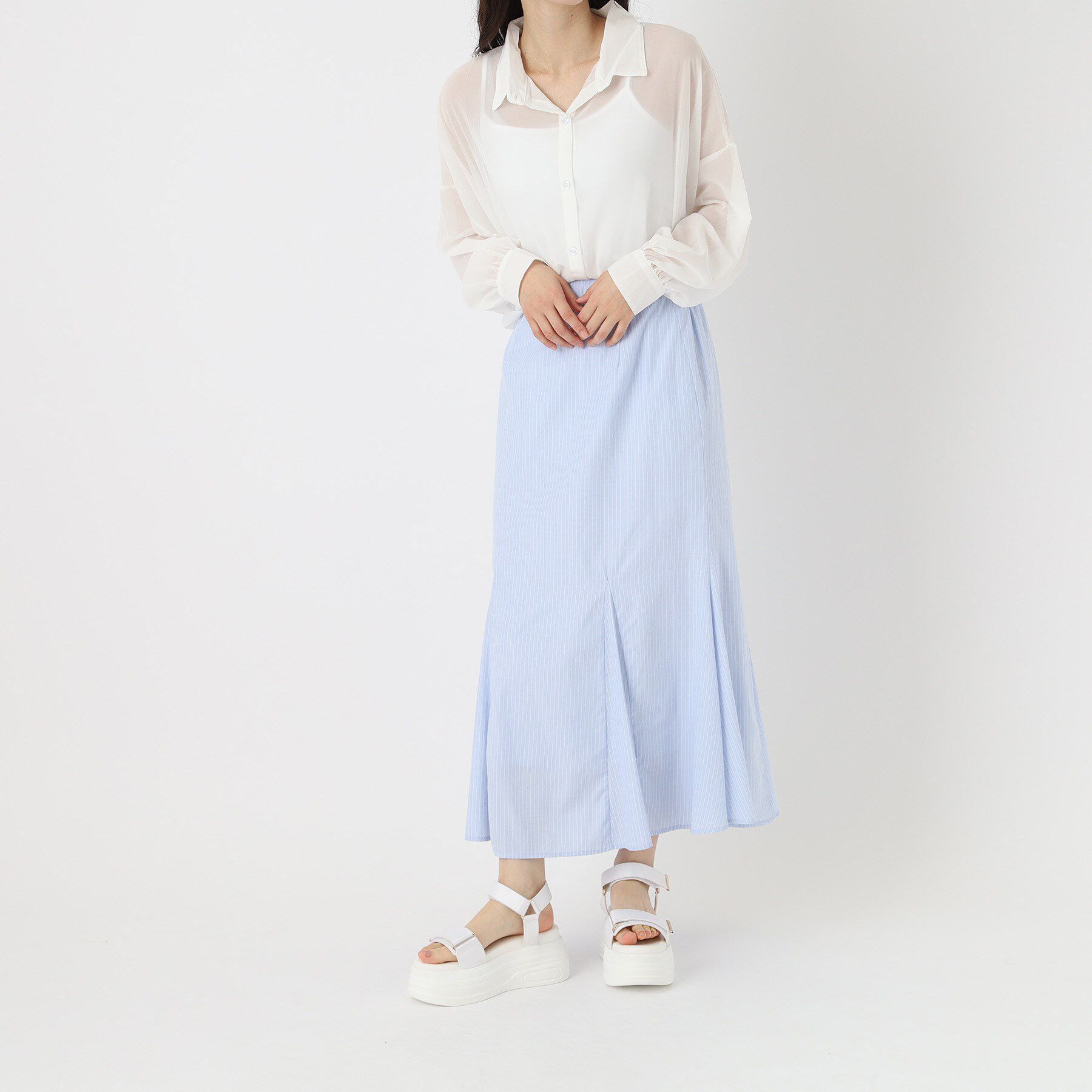ESPERANZA「厚底フラットスポサン」|サンダル|