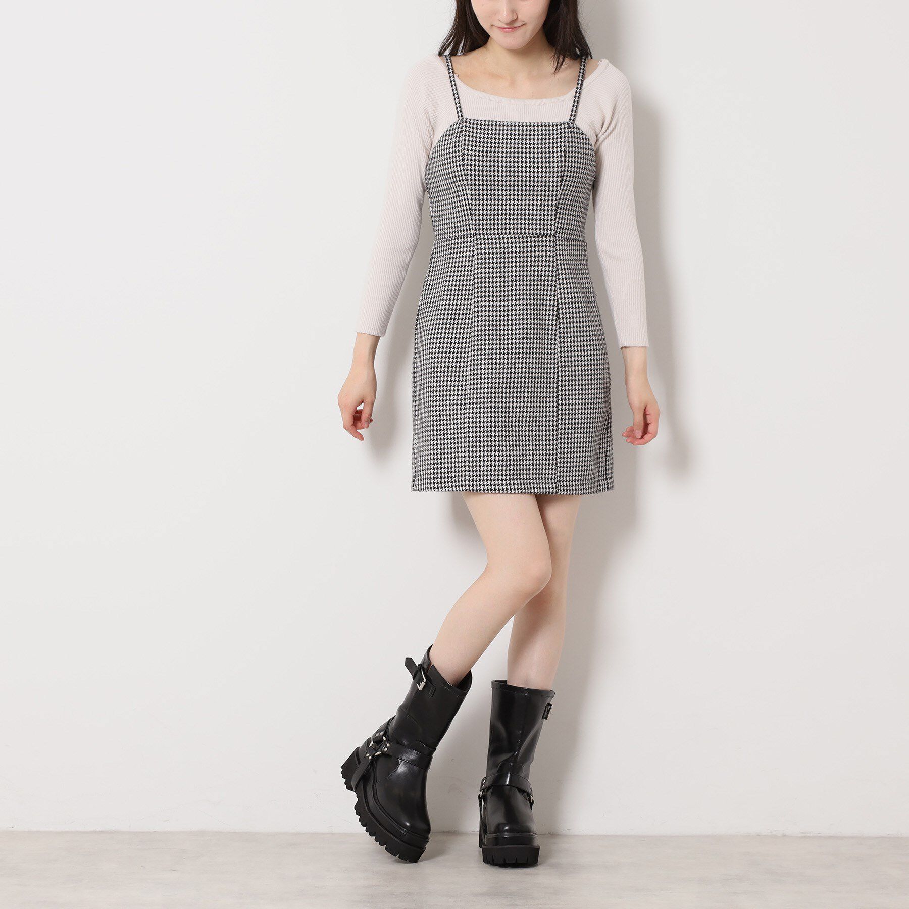 ESPERANZA「ダブルトラックソールエンジニアブーツ」|ショートブーツ|