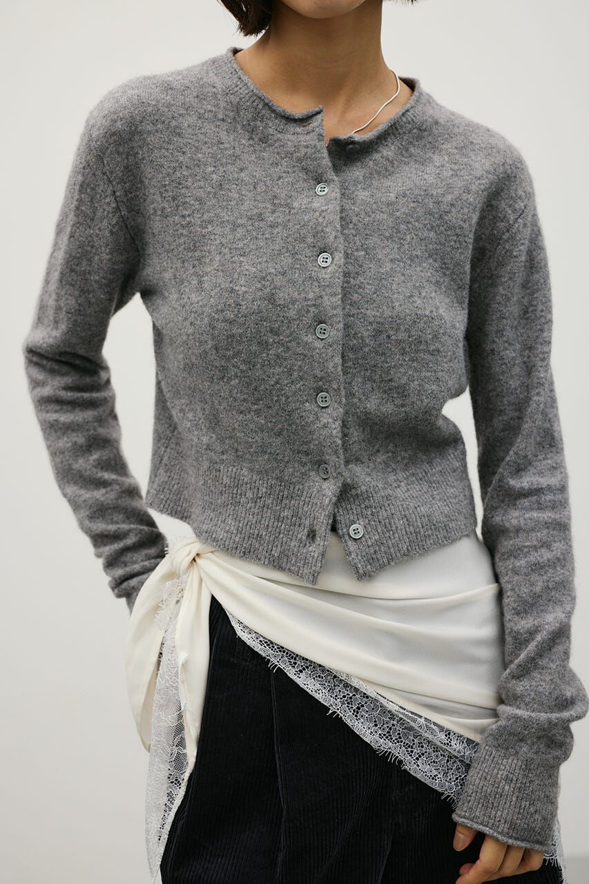 STYLEMIXER「コンパクトニットカーディガン」|カーディガン|GRY