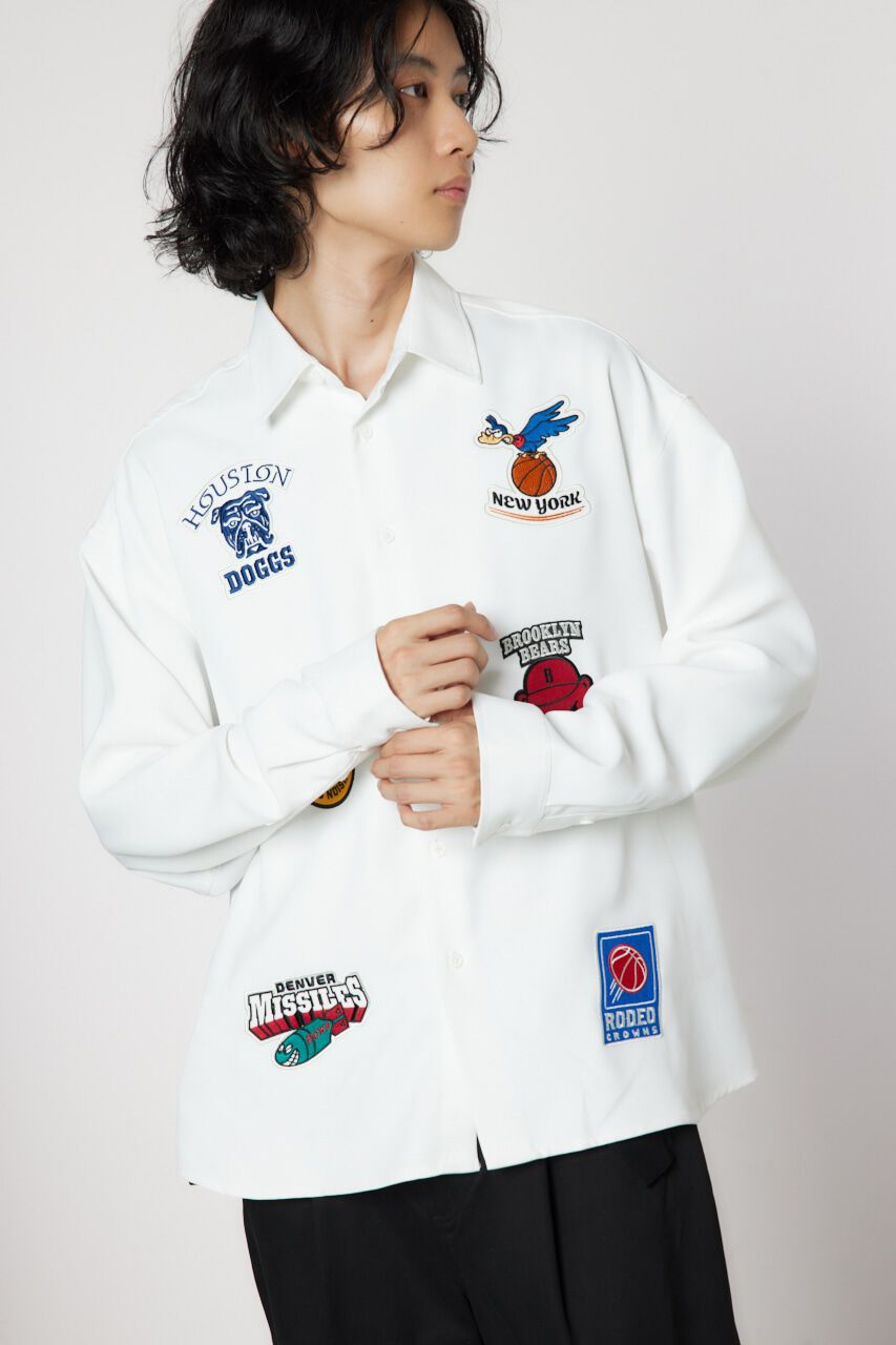 RODEO CROWNS「embroidery patch shirt」|シャツ・ブラウス|