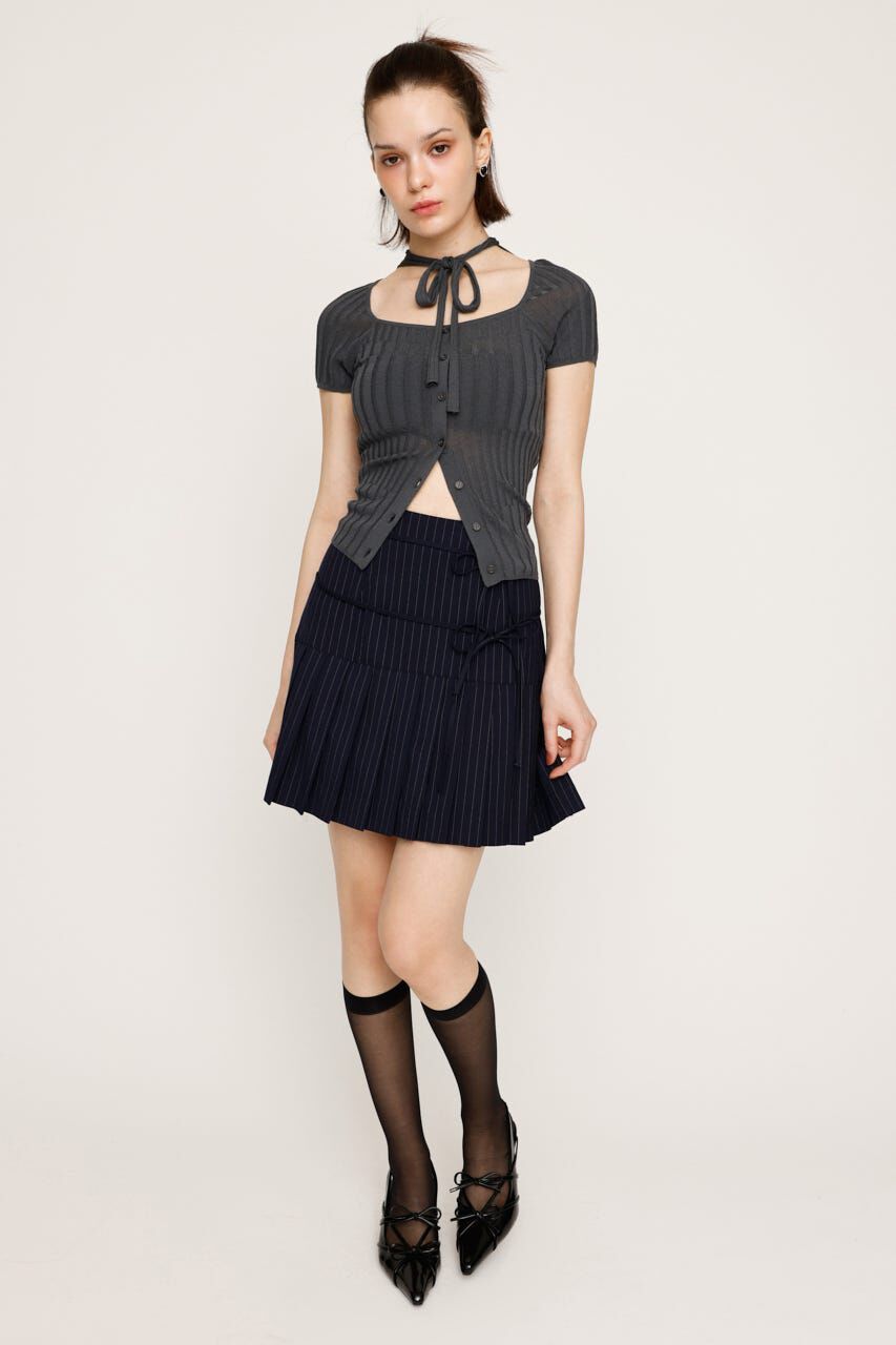 SLY「DOUBLE RIBBON PLEATS スカート」|スカート|Multi_1