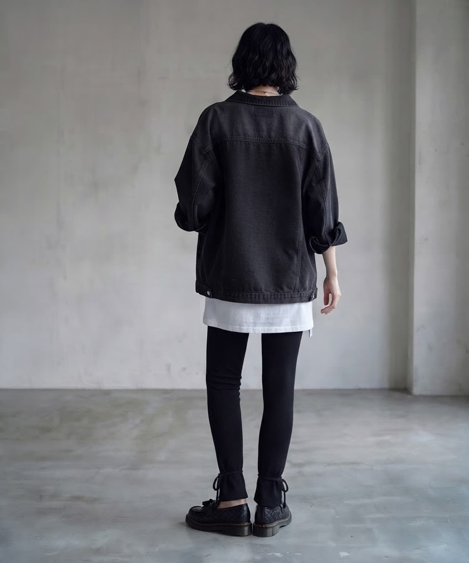 STYLE DELI「【BLK001】カットリブレギンスパンツ」|その他|