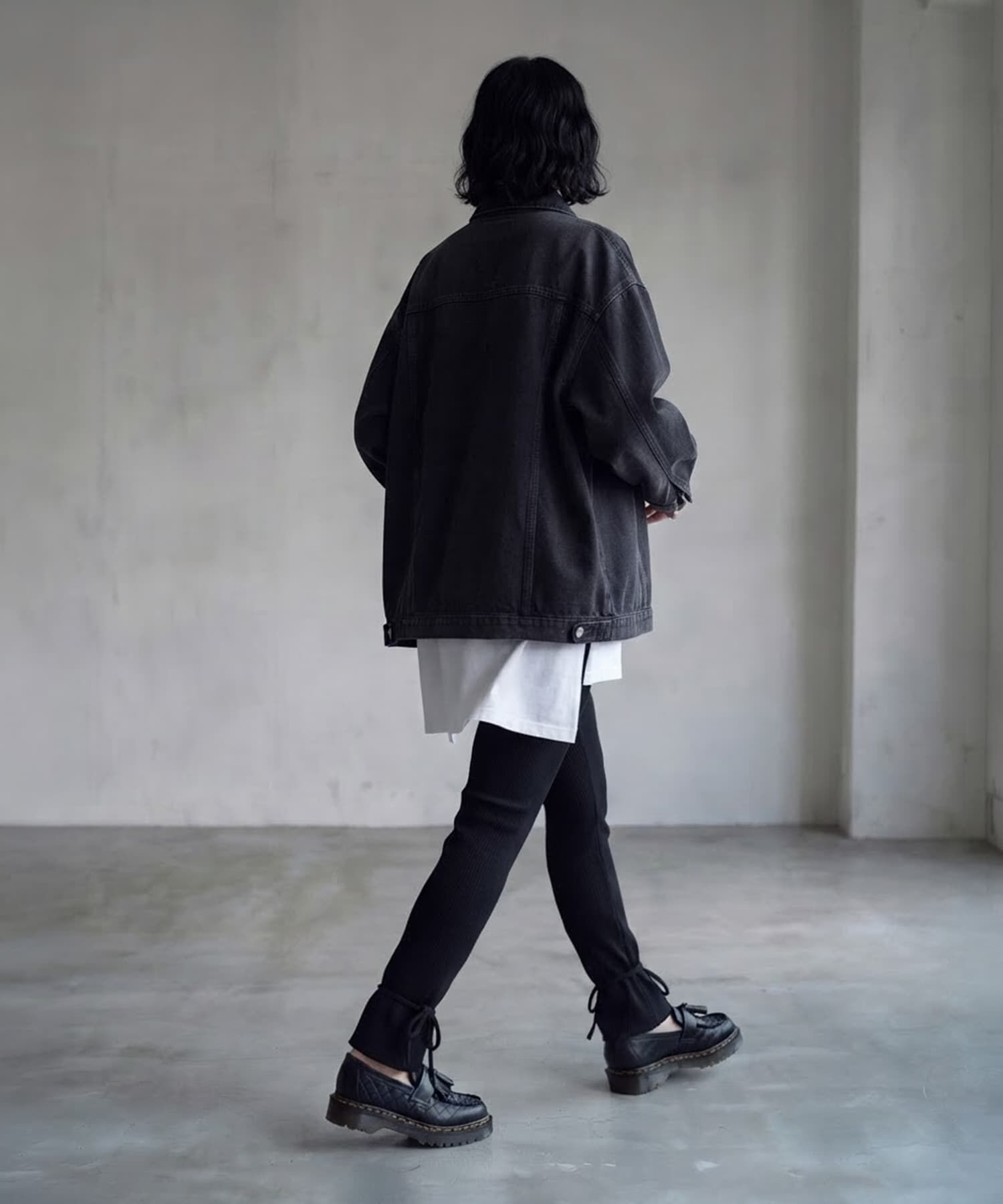 STYLE DELI「【BLK001】カットリブレギンスパンツ」|その他|