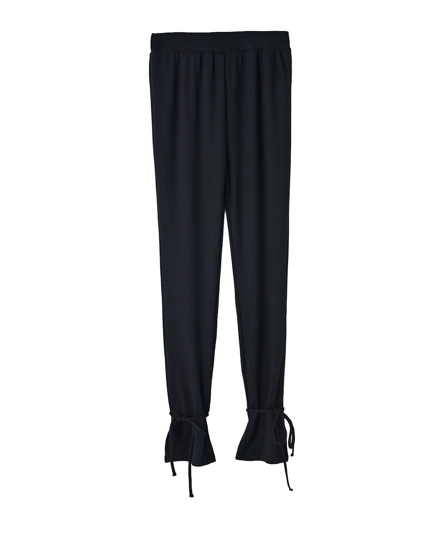 STYLE DELI「【BLK001】カットリブレギンスパンツ」|その他|