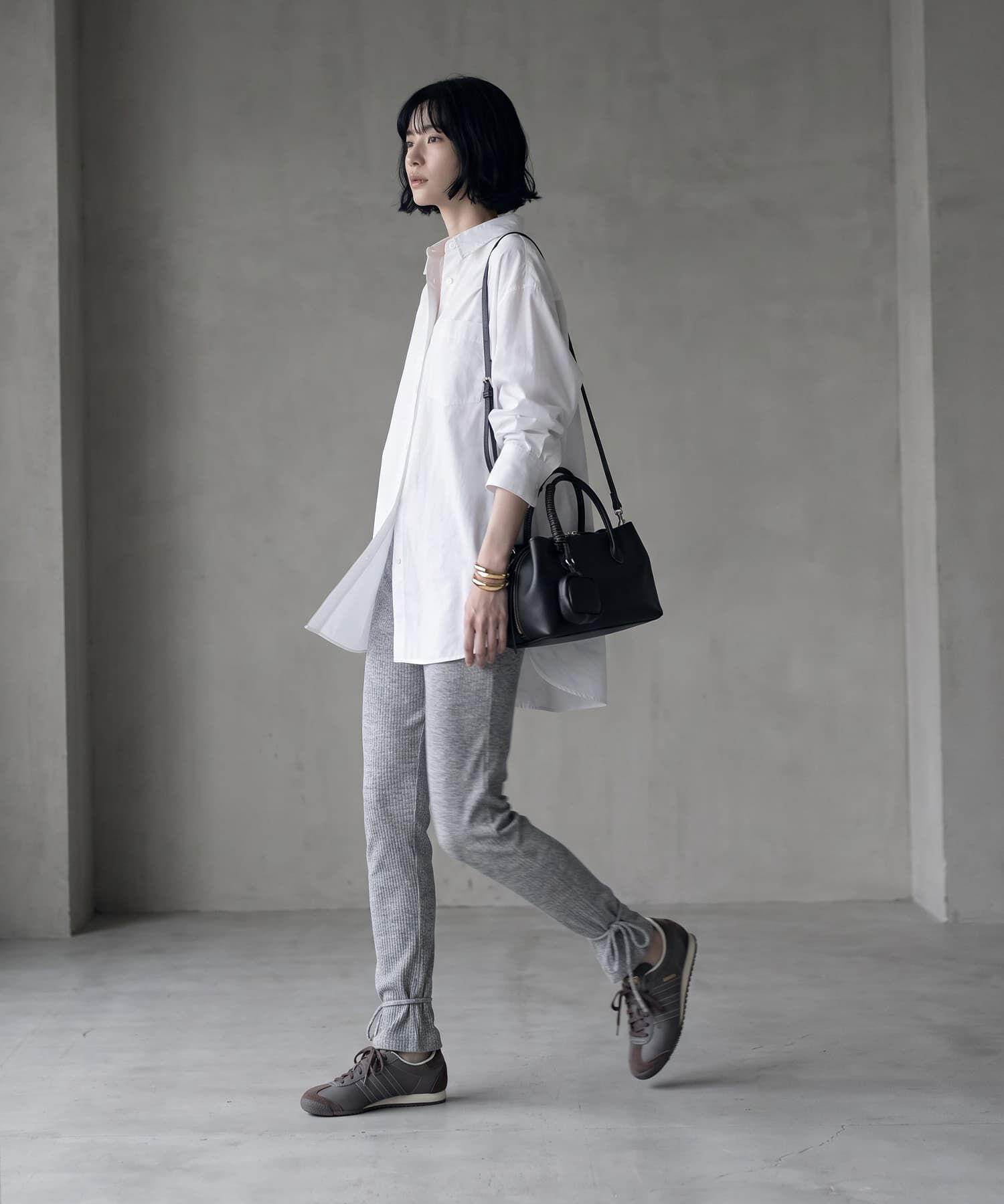 STYLE DELI「【BLK001】カットリブレギンスパンツ」|その他|