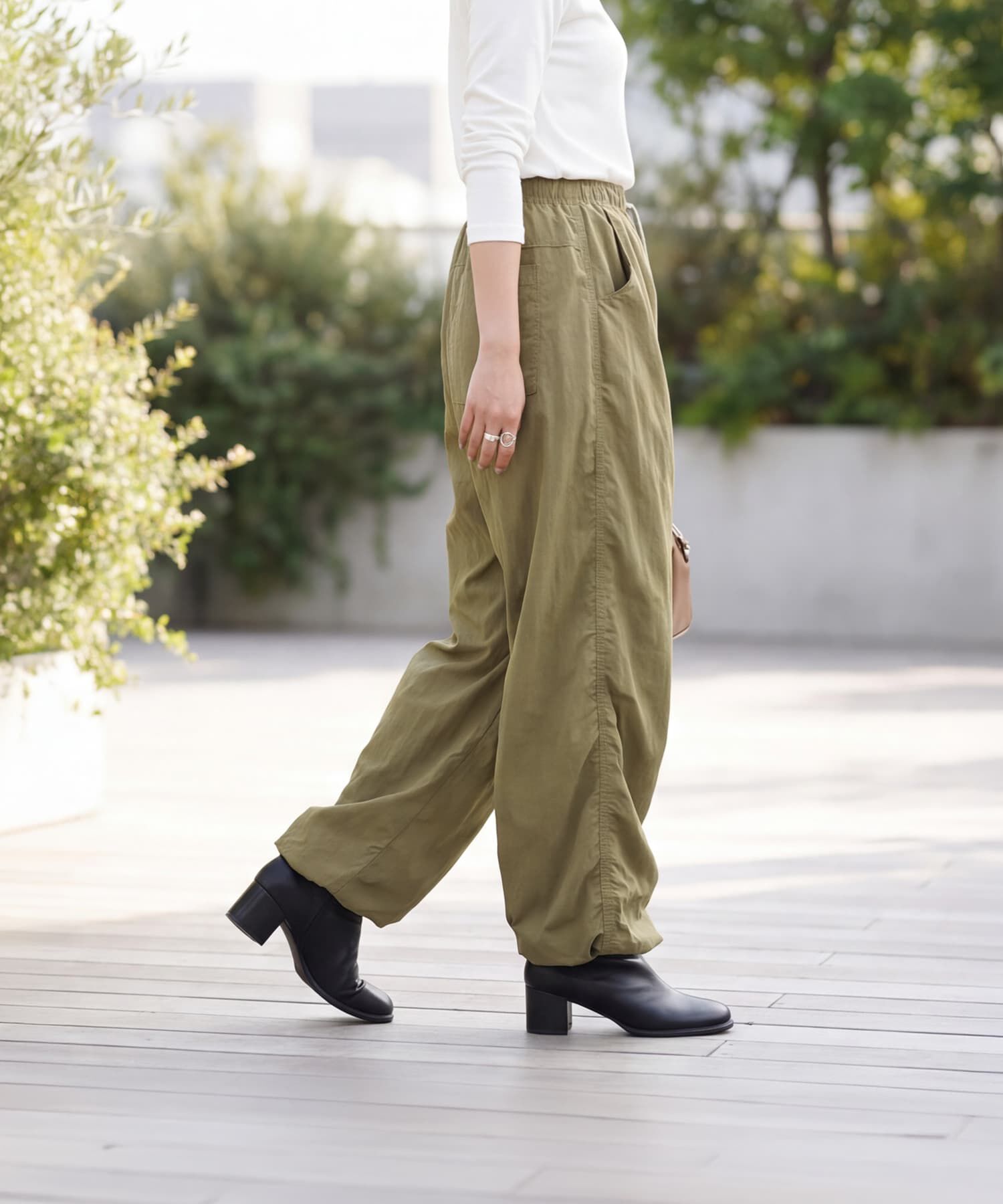 STYLE DELI「ドレープギャザーカーゴパンツ」|その他|