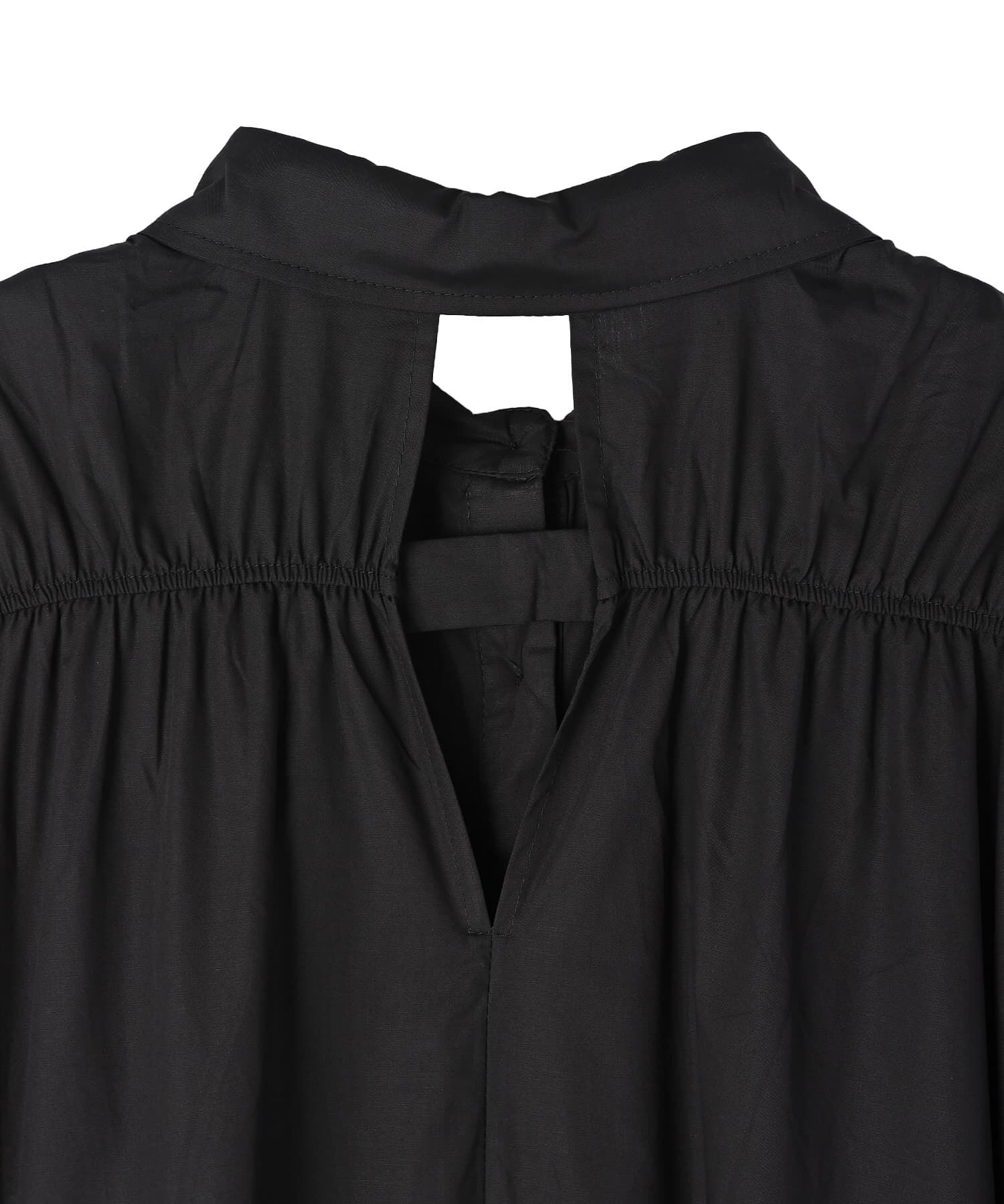 STYLE DELI「【BLK001】バックレスカットアウトシャツワンピース」|ワンピース|