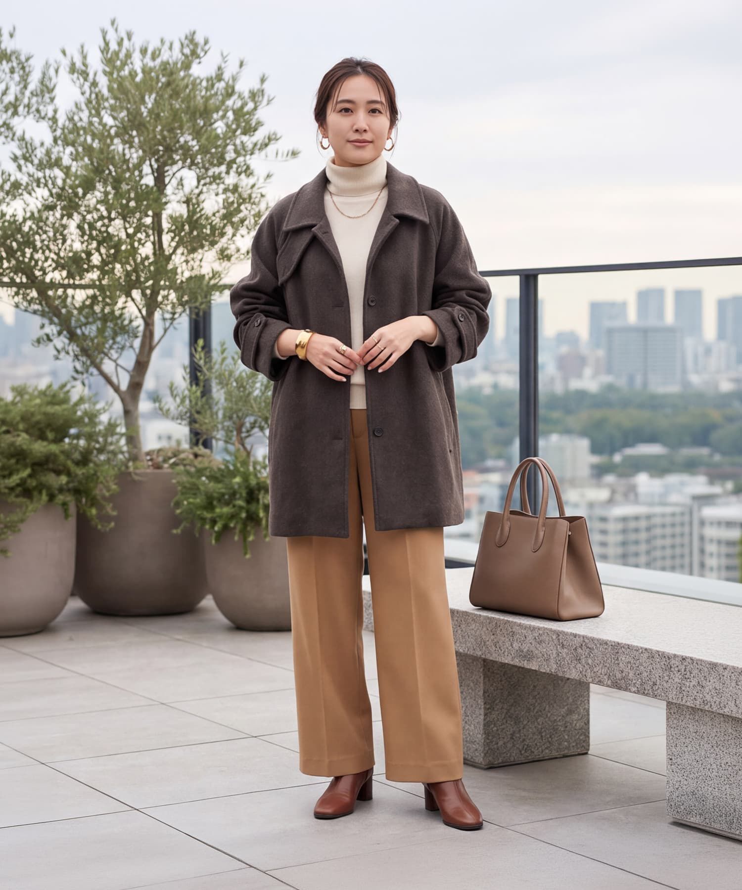 STYLE DELI「【DELI by】オーバーフォルムミドルコート」|その他|