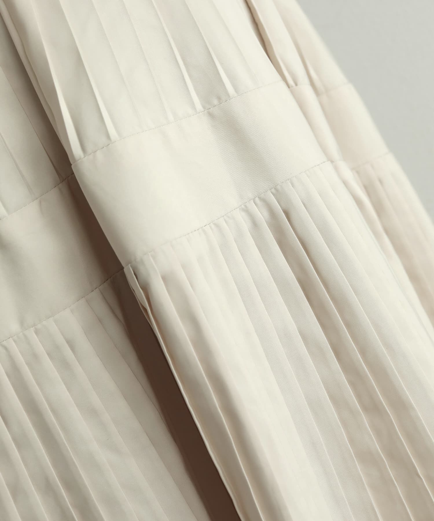 STYLE DELI「【selection】３段プリーツ90cmティアードスカート」|スカート|