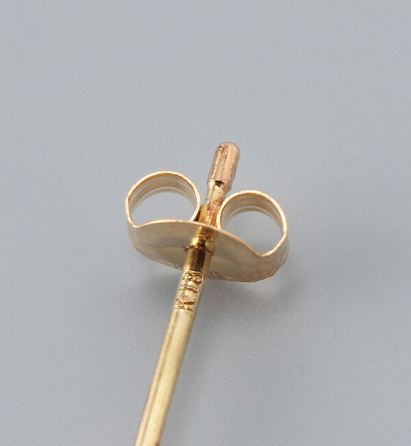 JUPITER「【K18】ベーシックダイヤモンドピアス/金属アレルギー対応」|ピアス|
