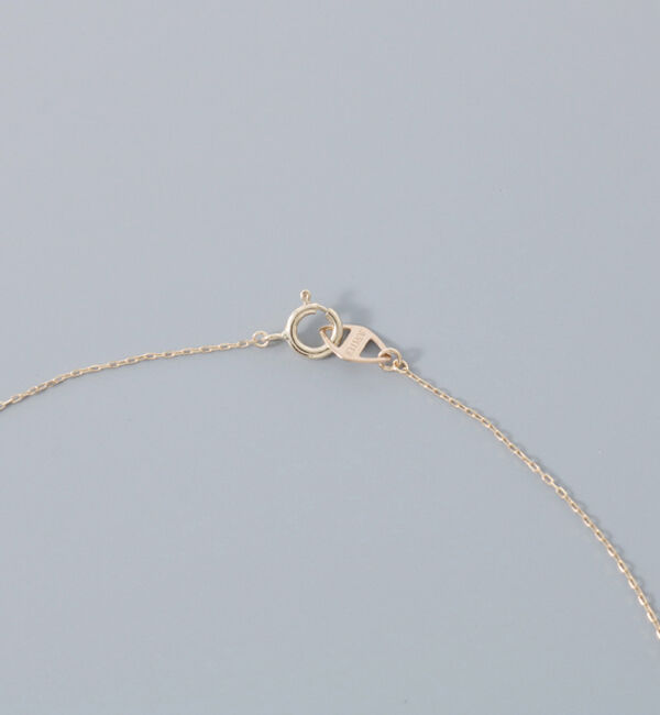 JUPITER「【K10】Vラインネックレス　＜長さ調整可能：36.1cm,最長: 39.6cm>」|ネックレス|