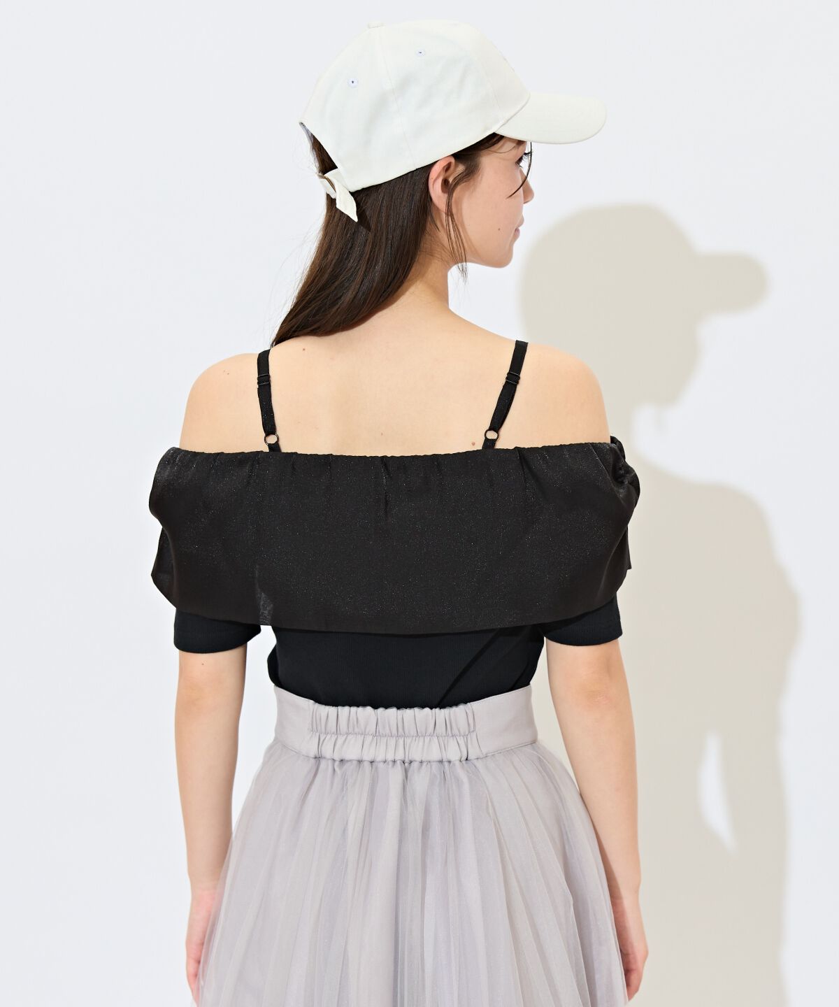 WILLSELECTION「ツイストリボンオフショルトップス」|Tシャツ・カットソー|
