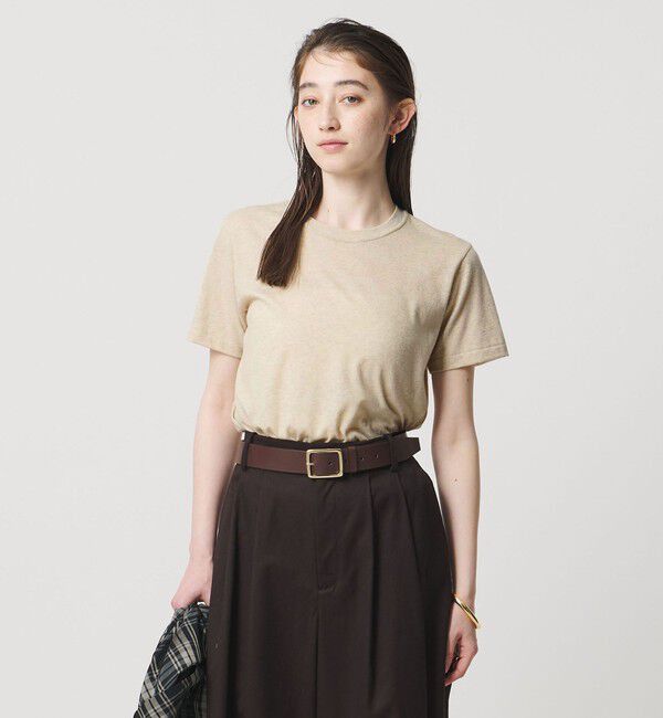 UNITED ARROWS「ラメ テンジク Tシャツ」|Tシャツ・カットソー|