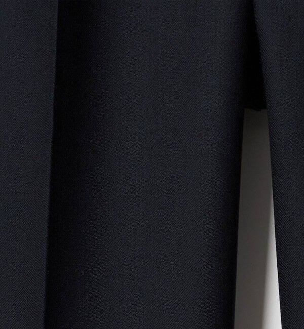 UNITED ARROWS「サージ クリース テーパード 1プリーツ スラックス」|スラックス|