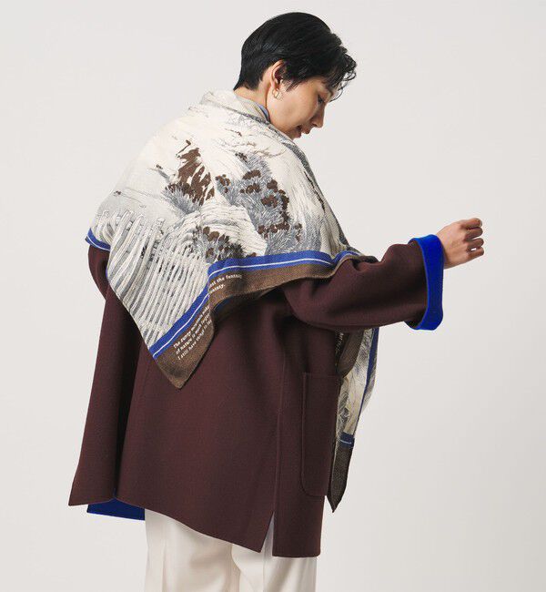 UNITED ARROWS「【一部別注】＜manipuri＞W/SI 26FW ストール」|ストール|