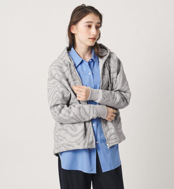 UNITED ARROWS「ジャガード ジップアップ パーカー」|パーカー|