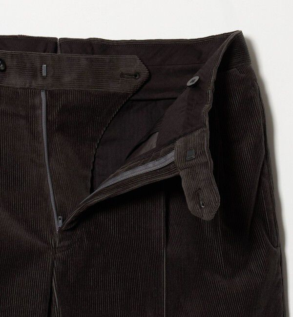 UNITED ARROWS「コーデュロイ 2プリーツ キャロット  パンツ」|その他|