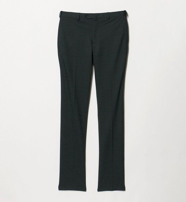 UNITED ARROWS「ハウンドトゥース ジャージ サイドエクステンド ノープリーツ スラックス COMFORT EASY-MODEL」|スラックス|