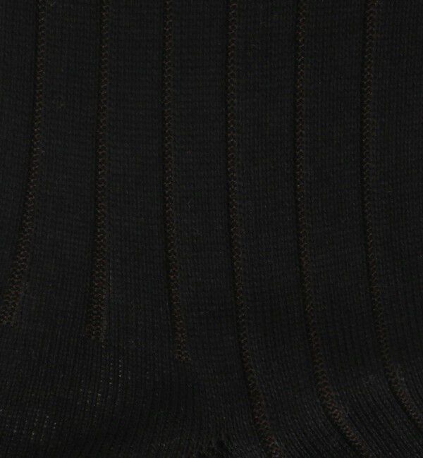 UNITED ARROWS green label relaxing「シルケット リブ ソックス」|ソックス|