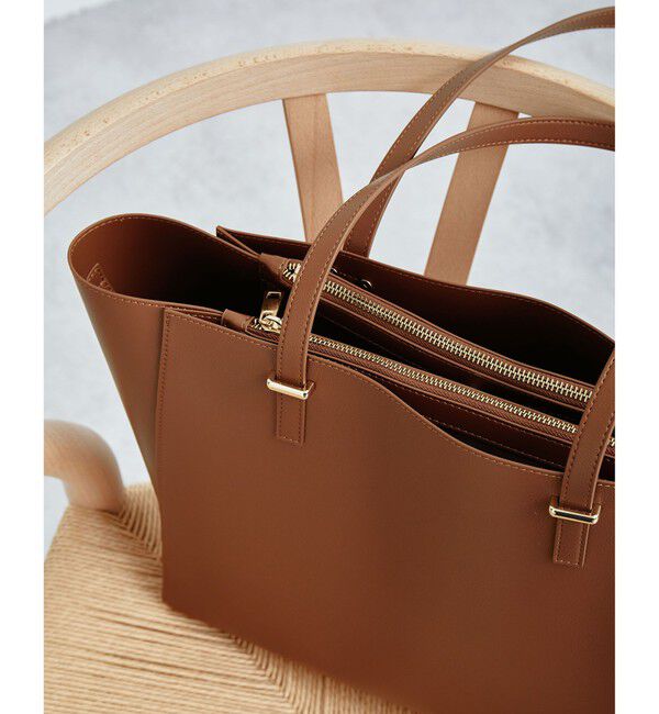 UNITED ARROWS green label relaxing「【WEB限定】ワンポイント シンプル トートバッグ（ソフトPCバッグ付） / A4 / 通勤」|トートバッグ|