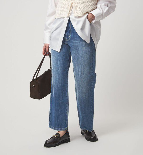 UNITED ARROWS green label relaxing「［size SHORT/TALLあり］ストレート デニム」|デニム|