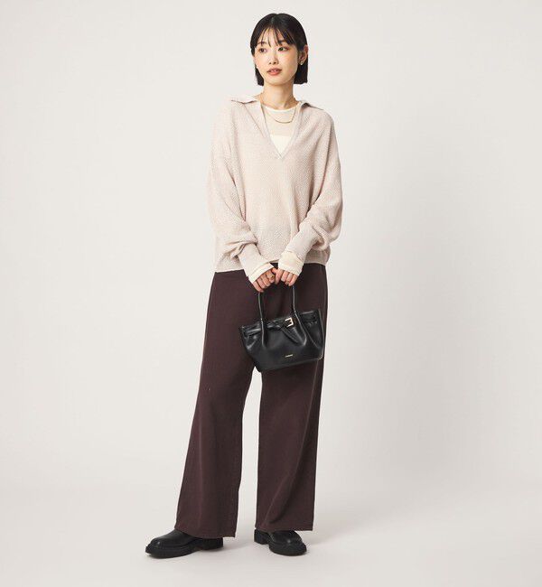 UNITED ARROWS green label relaxing「チュール シアー クルーネック プルオーバー カットソー」|Tシャツ・カットソー|