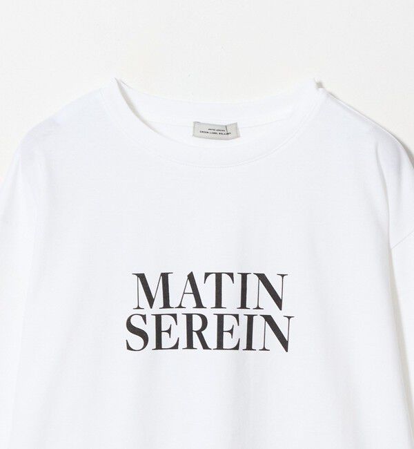 UNITED ARROWS green label relaxing「ロゴ ロングスリーブ Tシャツ」|Tシャツ・カットソー|