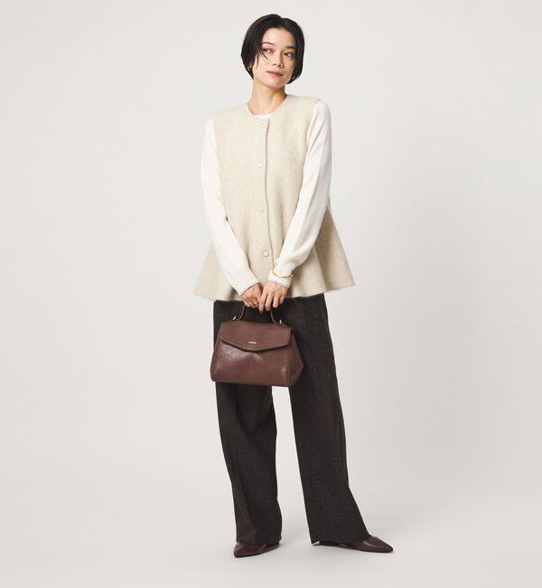 UNITED ARROWS green label relaxing「FOXブレンド セッケツ ニット ジレ」|ベスト・ジレ|