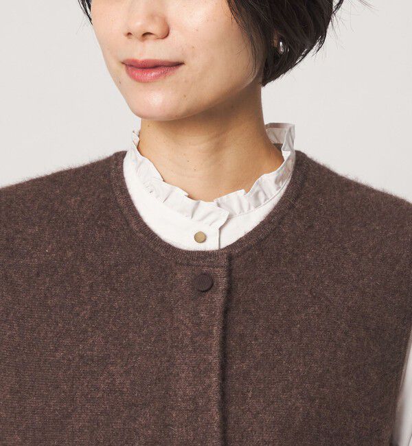 UNITED ARROWS green label relaxing「FOXブレンド セッケツ ニット ジレ」|ベスト・ジレ|