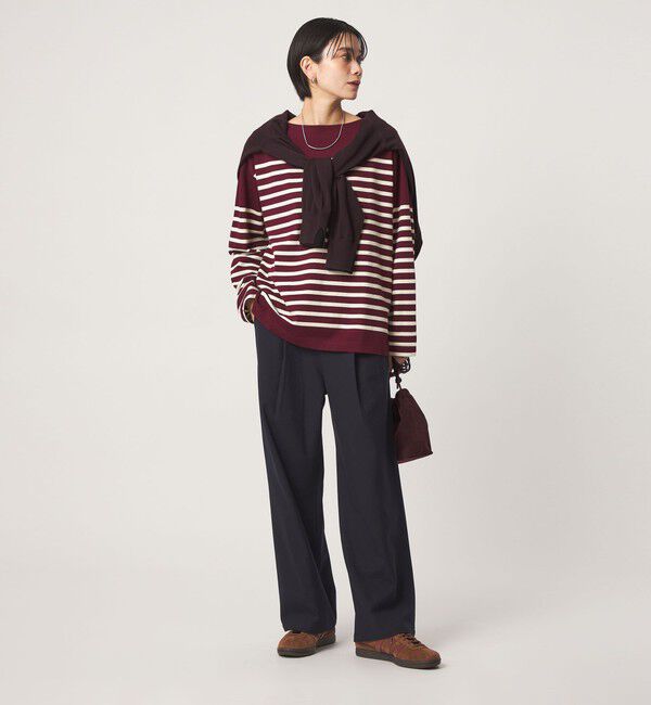 UNITED ARROWS green label relaxing「［size SHORT/TALLあり］オルマイ ウラキモウ ワイド パンツ ストレッチ 帯電防止」|その他|