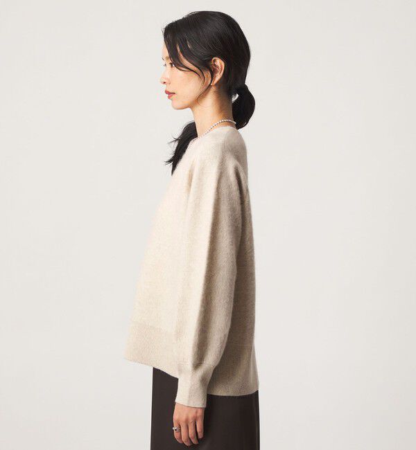 UNITED ARROWS green label relaxing「FOXブレンド フォルム Vネック ニット」|ニット・セーター|