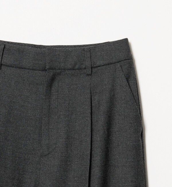 UNITED ARROWS green label relaxing「［size SHORT/TALLあり］ヘアライン ストレート パンツ ストレッチ」|スラックス|