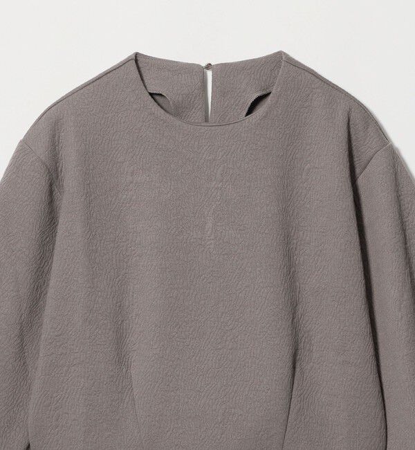 UNITED ARROWS green label relaxing「フクレ ジャガード フォルム カットソー」|Tシャツ・カットソー|