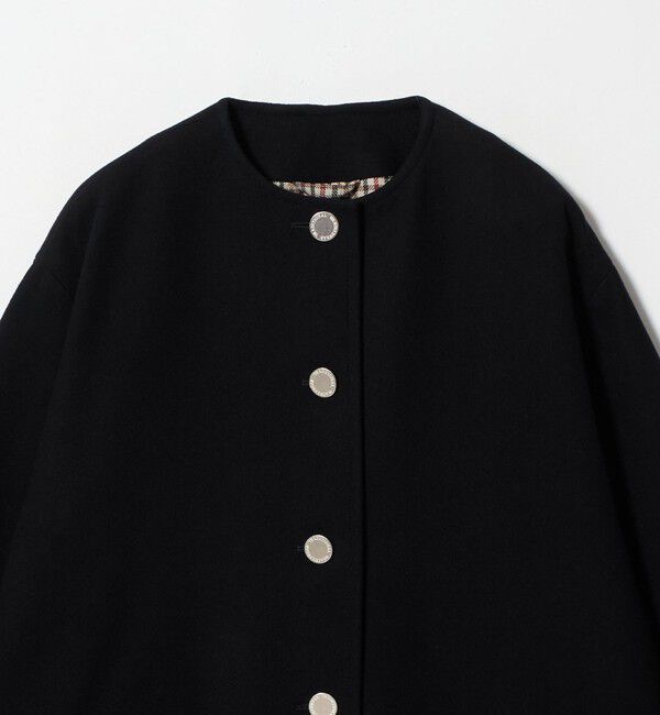 UNITED ARROWS green label relaxing「【別注】＜Traditional Weatherwear＞LINTON ノーカラー コート」|ノーカラーコート|