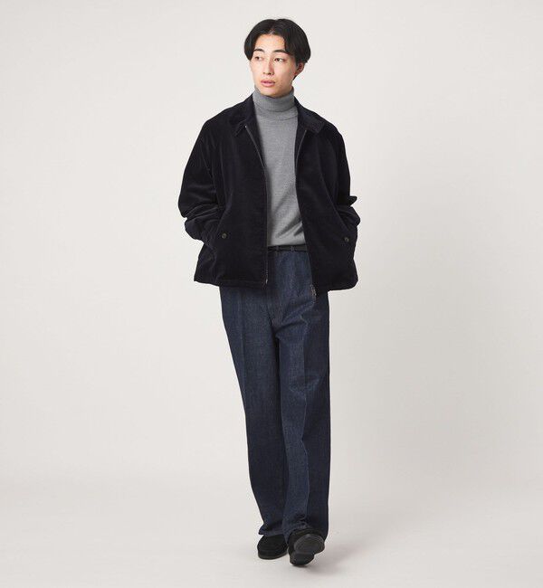 UNITED ARROWS green label relaxing「SUPER 120S ハイゲージ タートルネック ニット」|ニット・セーター|