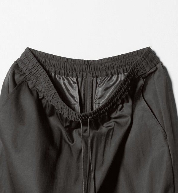 BEAUTY&YOUTH UNITED ARROWS「コットンレーヨンサテン ドローストワイドパンツ」|その他|