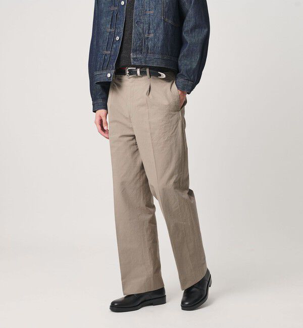 BEAUTY&YOUTH UNITED ARROWS「ソルト シュリンク ストレート チノ パンツ NO.7」|チノ|
