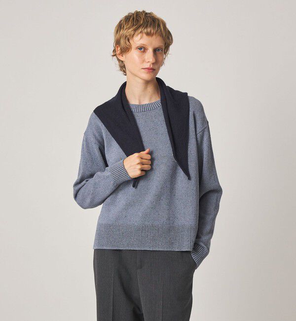 STEVEN ALAN「＜Steven Alan＞ミックス ニット プルオーバー」|ニット・セーター|