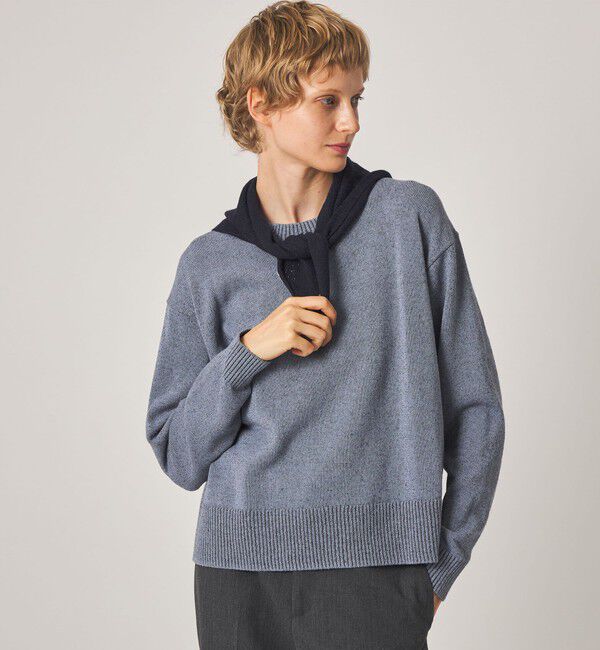 STEVEN ALAN「＜Steven Alan＞ミックス ニット プルオーバー」|ニット・セーター|