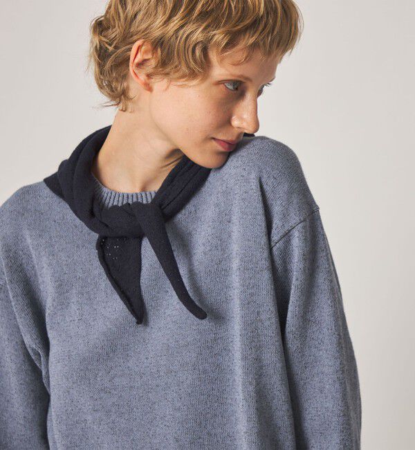 STEVEN ALAN「＜Steven Alan＞ミックス ニット プルオーバー」|ニット・セーター|