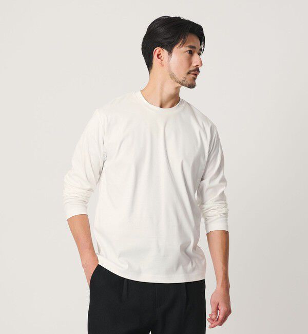 BEAUTY&YOUTH UNITED ARROWS「【WEB限定 WARDROBE SMART】NORITAKE スマートフィット カットソー【抗菌・防臭】」|Tシャツ・カットソー|