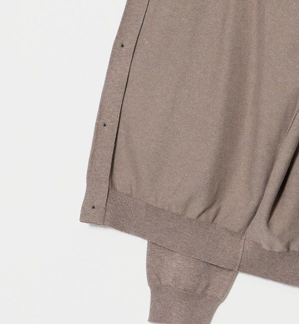 BEAUTY&YOUTH UNITED ARROWS「コットン カシミヤ ニット ポロカラー ジャケット ウォッシャブル」|カーディガン|