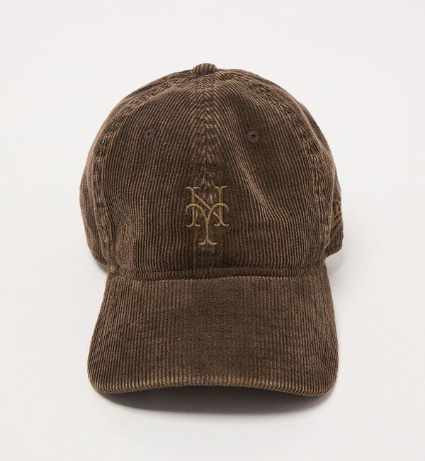 BEAUTY&YOUTH UNITED ARROWS「【別注】＜NEW ERA＞コーデュロイ ロゴ キャップ」|キャップ・キャスケット|
