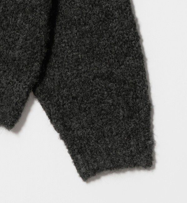 BEAUTY&YOUTH UNITED ARROWS「バブル ニット ジップ ジャケット」|カーディガン|