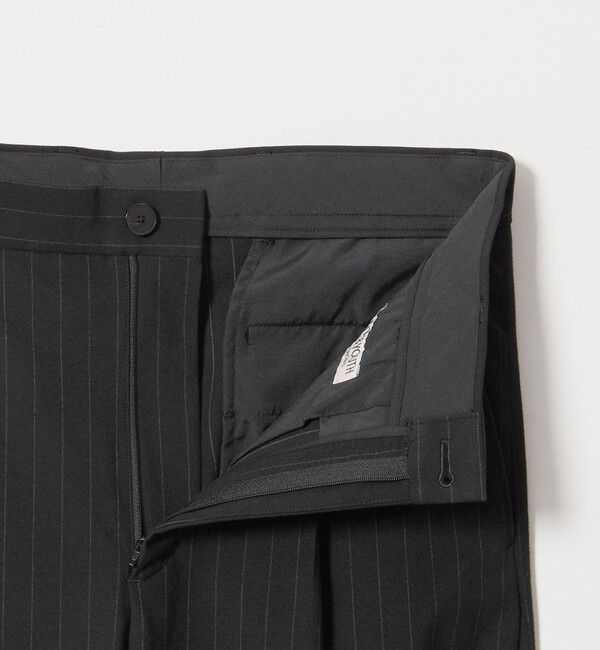 BEAUTY&YOUTH UNITED ARROWS「ストライプ バレル シルエット スラックス NO.9」|チノ|