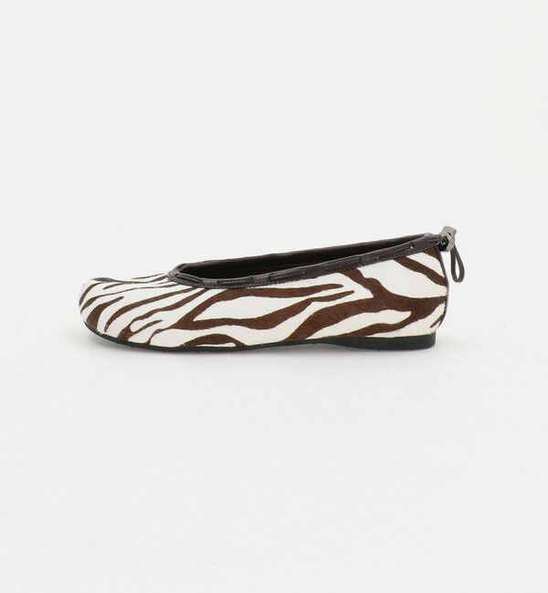 BEAUTY&YOUTH UNITED ARROWS「＜PAES＞ゼブラ ストリング フラットシューズ」|バレエシューズ|