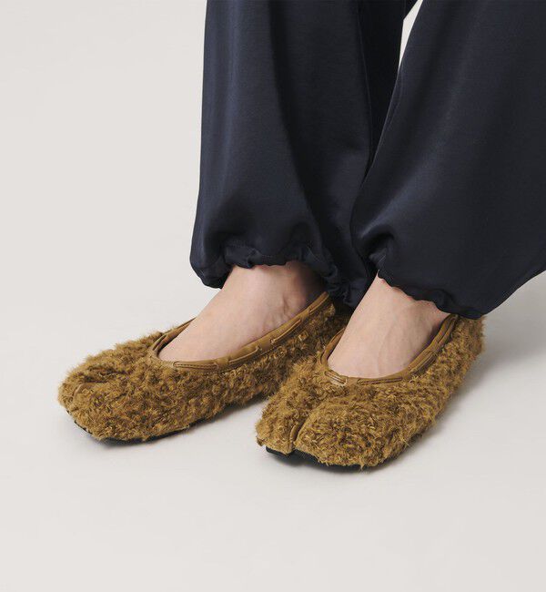 BEAUTY&YOUTH UNITED ARROWS「＜PAES＞テディ ストリング フラットシューズ」|バレエシューズ|