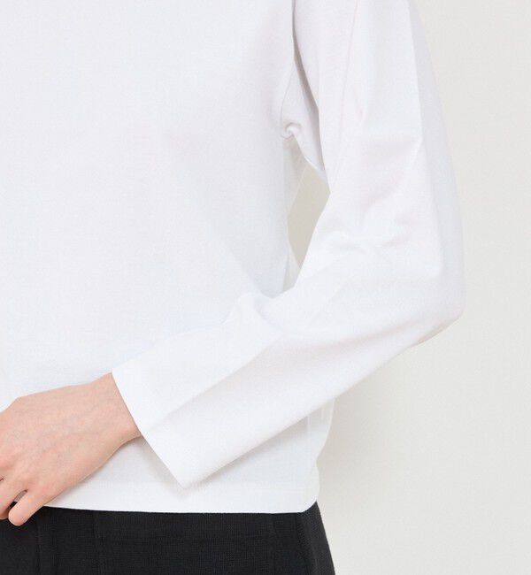 GALERIE VIE「コットン吊り天竺 ロングスリーブプルオーバー」|Tシャツ・カットソー|