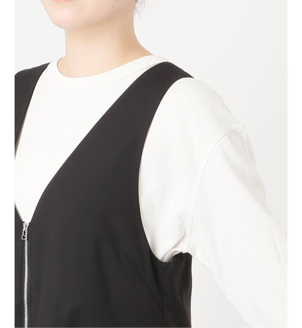 SLOBE IENA「《WEB限定カラーあり》フロントジップフレアワンピース」|ワンピース|